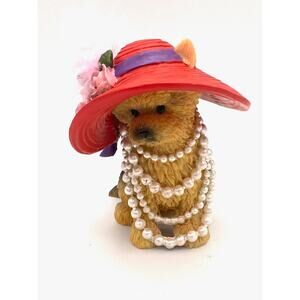 Hamilton Collection Red Hat Society Yorkshire Terrier